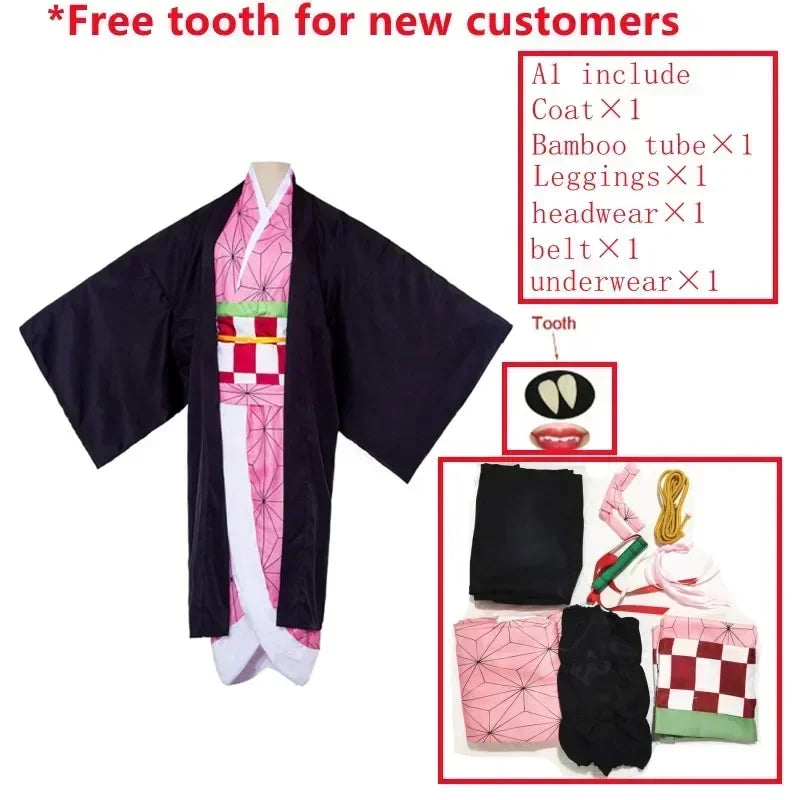 Kamado Nezuko Cosplay Costume