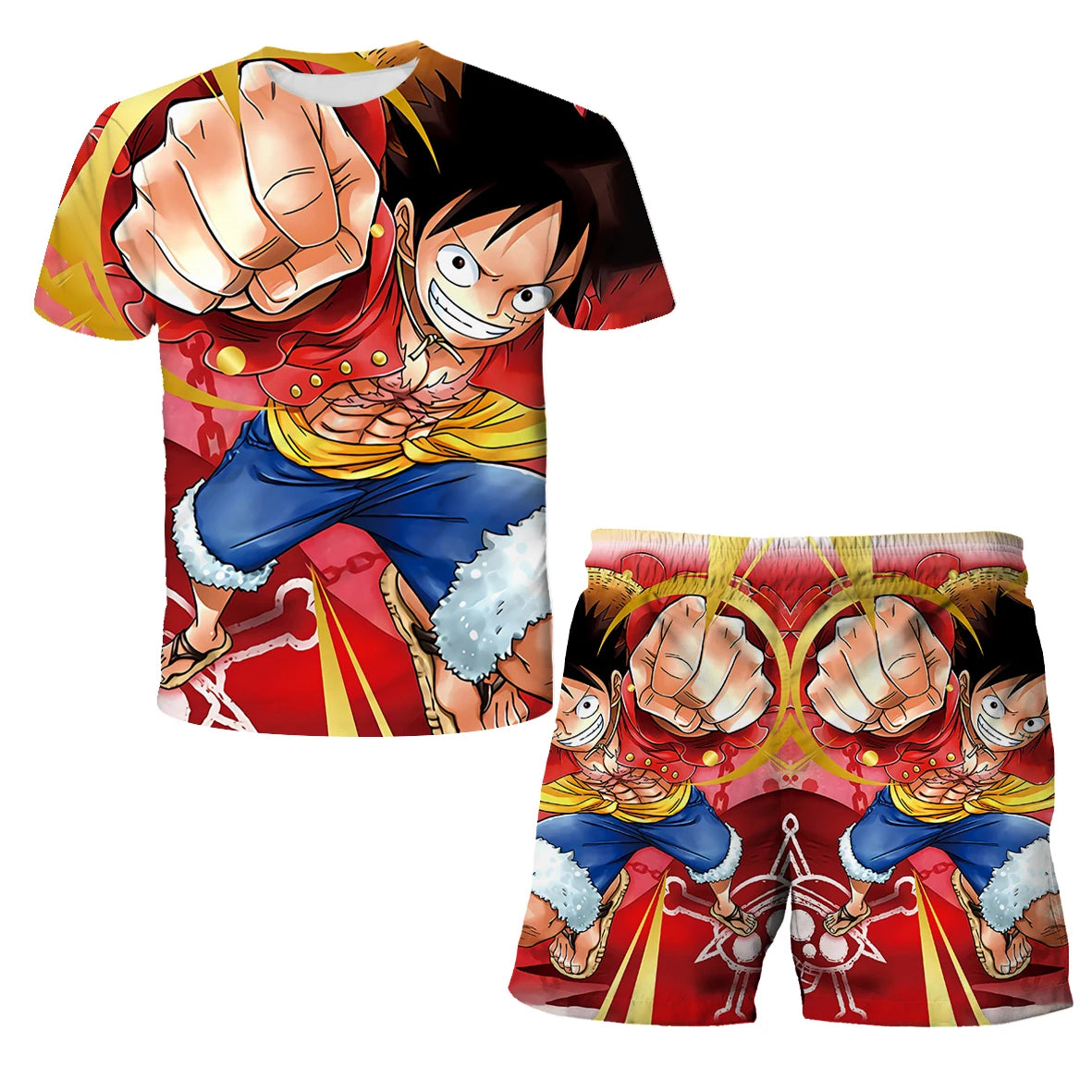 Anime 3D One Piece T-shirt