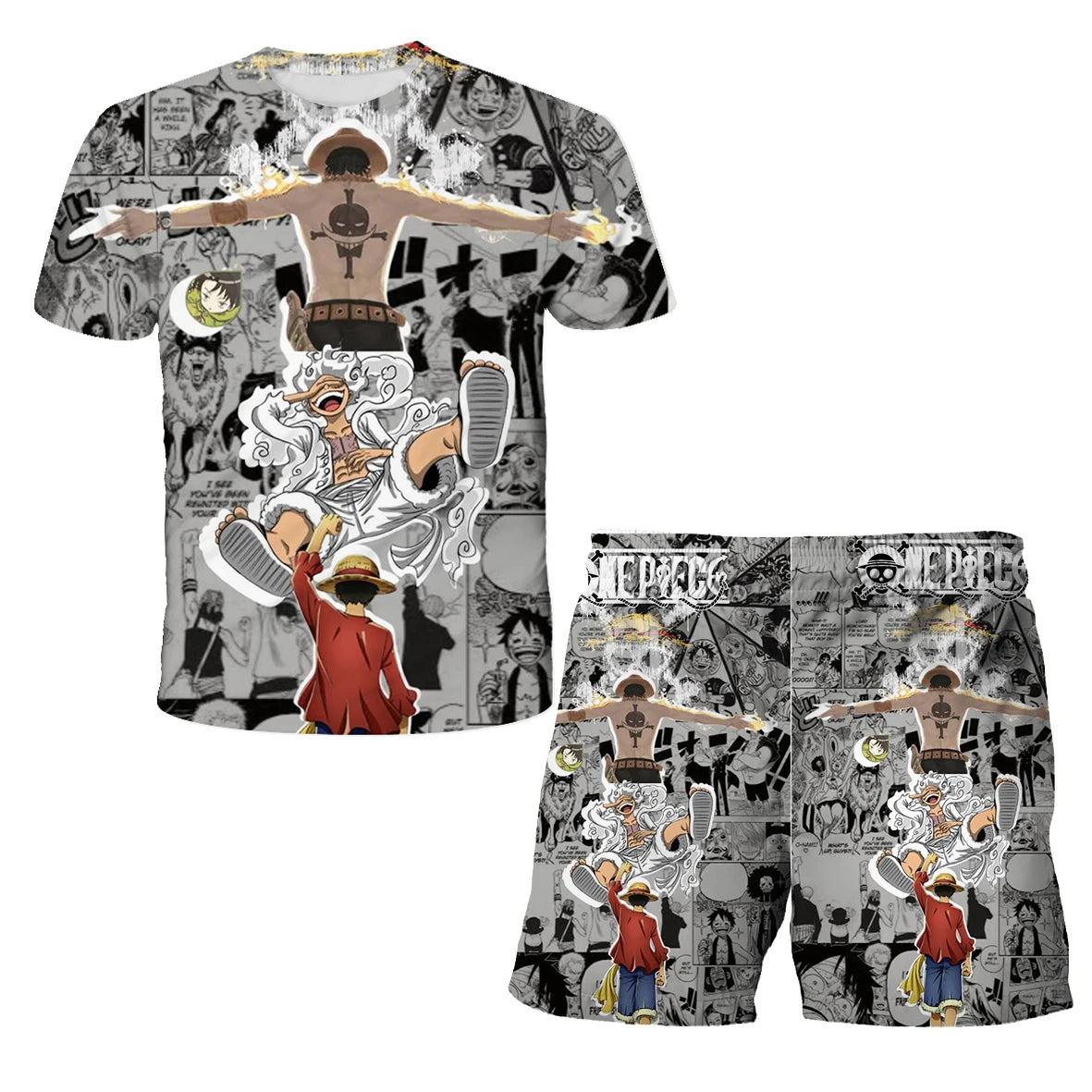 Anime 3D One Piece T-shirt