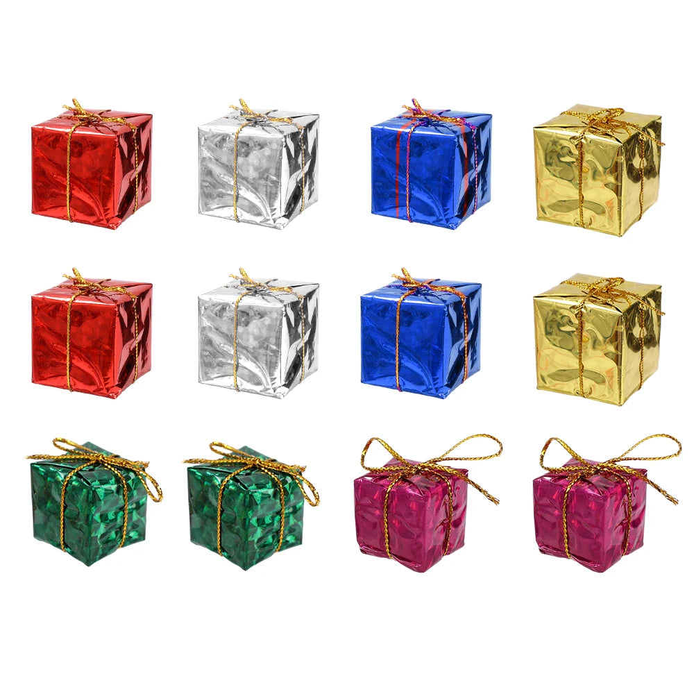 Mini Xmas Ornaments Gifts Boxes