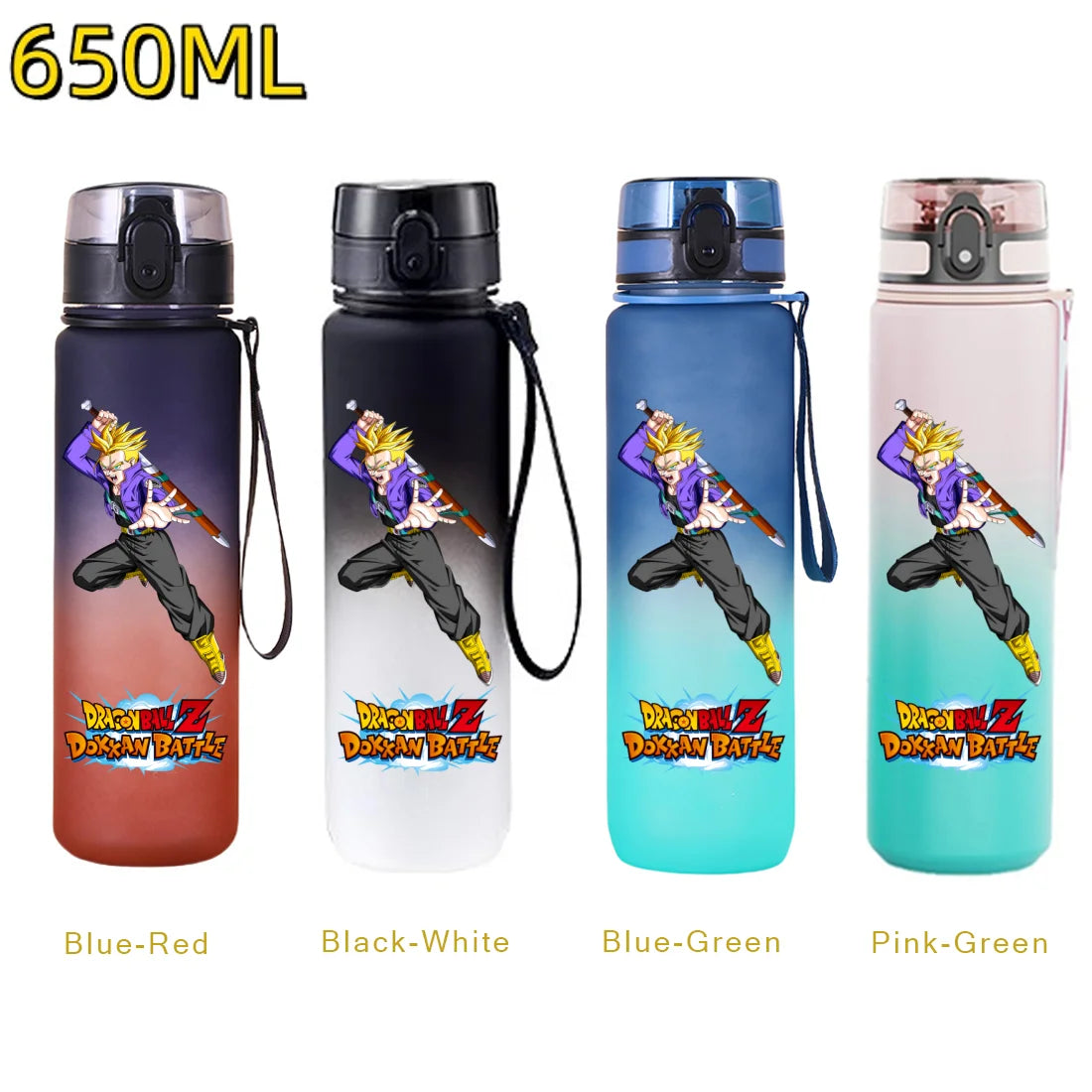 650ML Anime Dragon Ball Son Goku Sports Water Bottle
