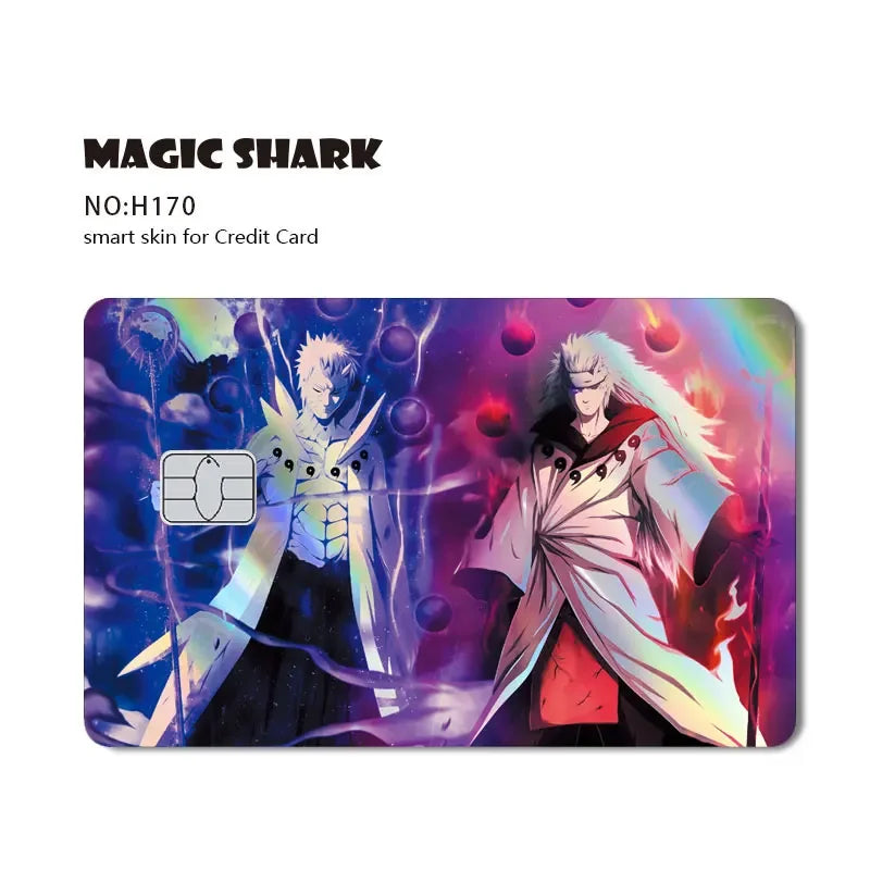 Pain Anime Sticker for Credit Cards