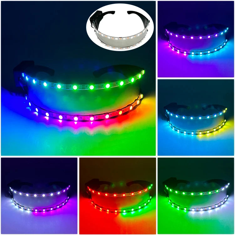 LED Neon Glowing Gloves