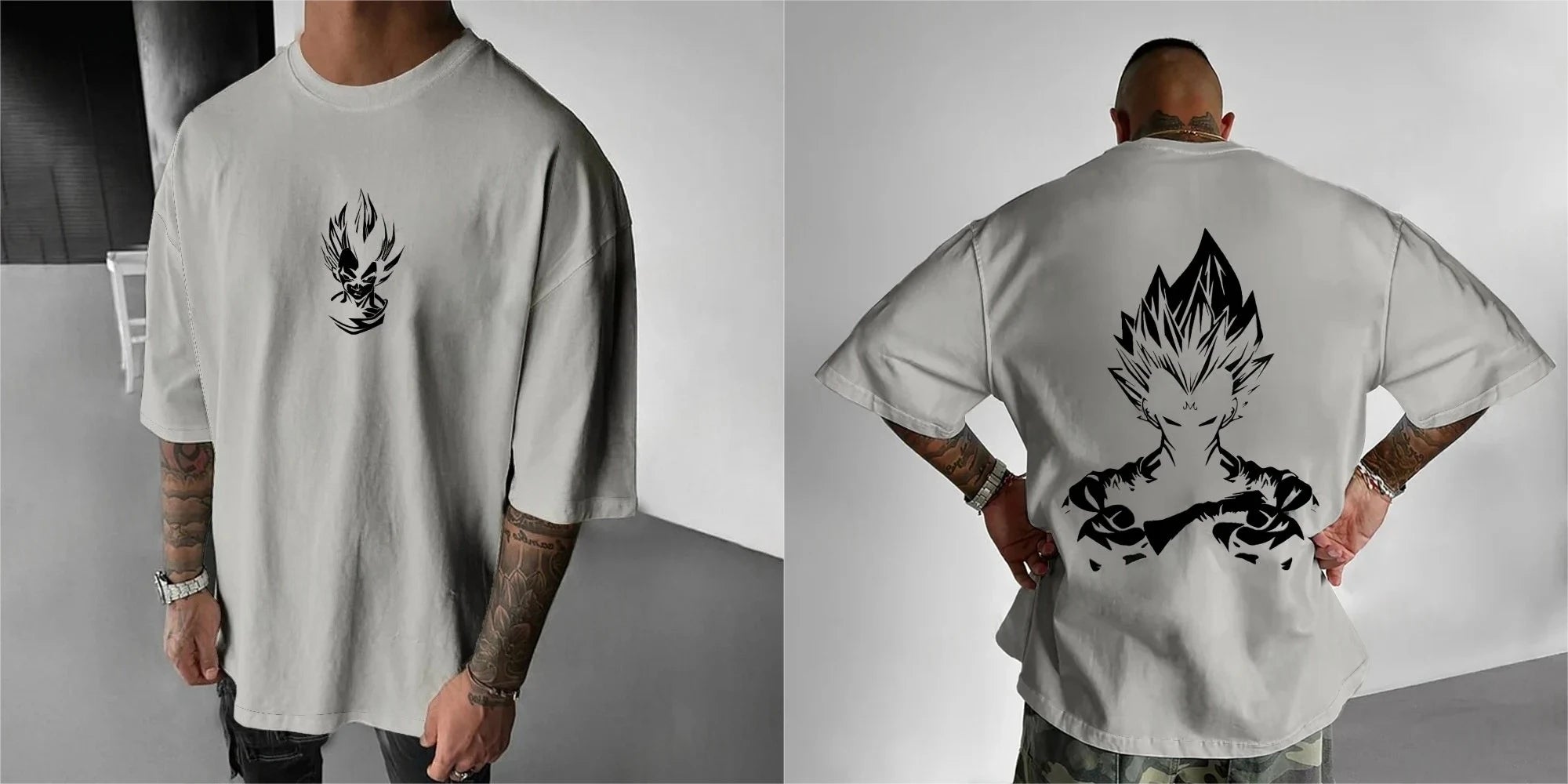 NEW! Dragon Ball Z  T-Shirts  Black&White