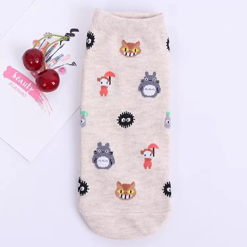 Cartoon Cat Socks Cute ❤️😁