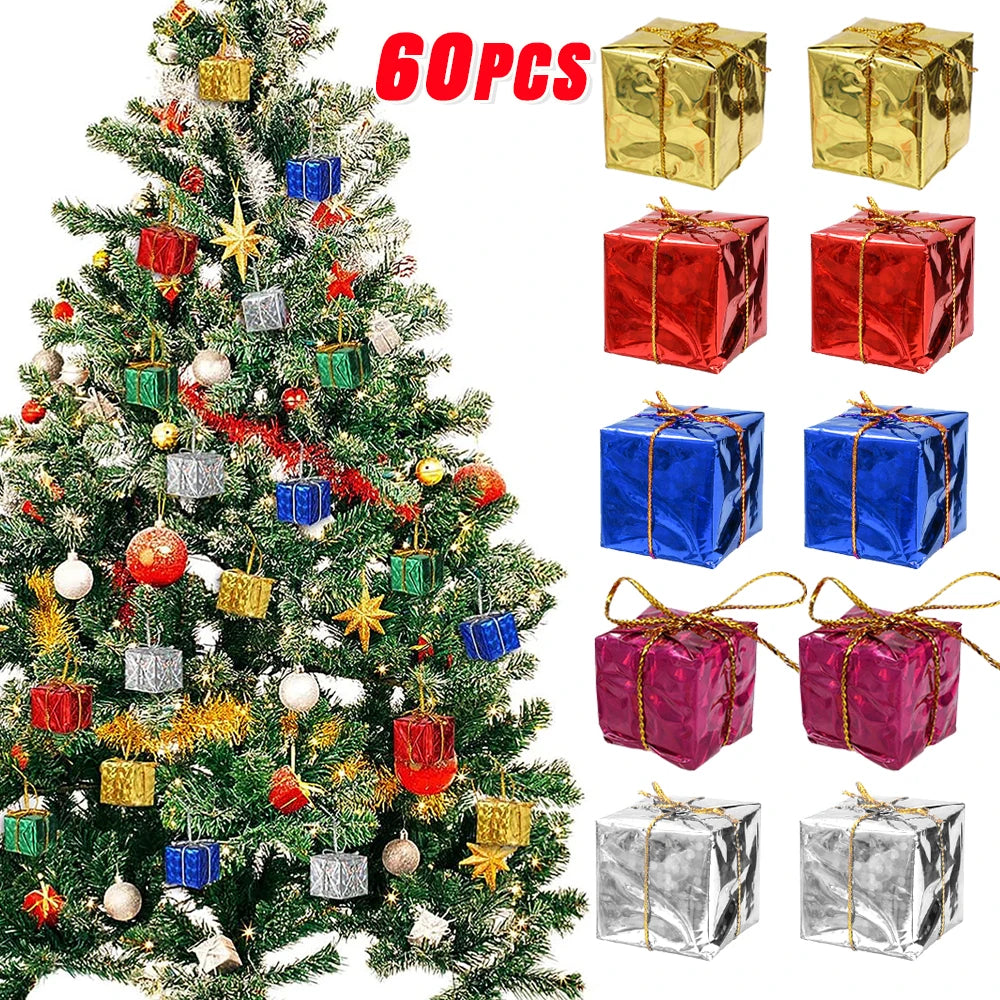 Mini Xmas Ornaments Gifts Boxes