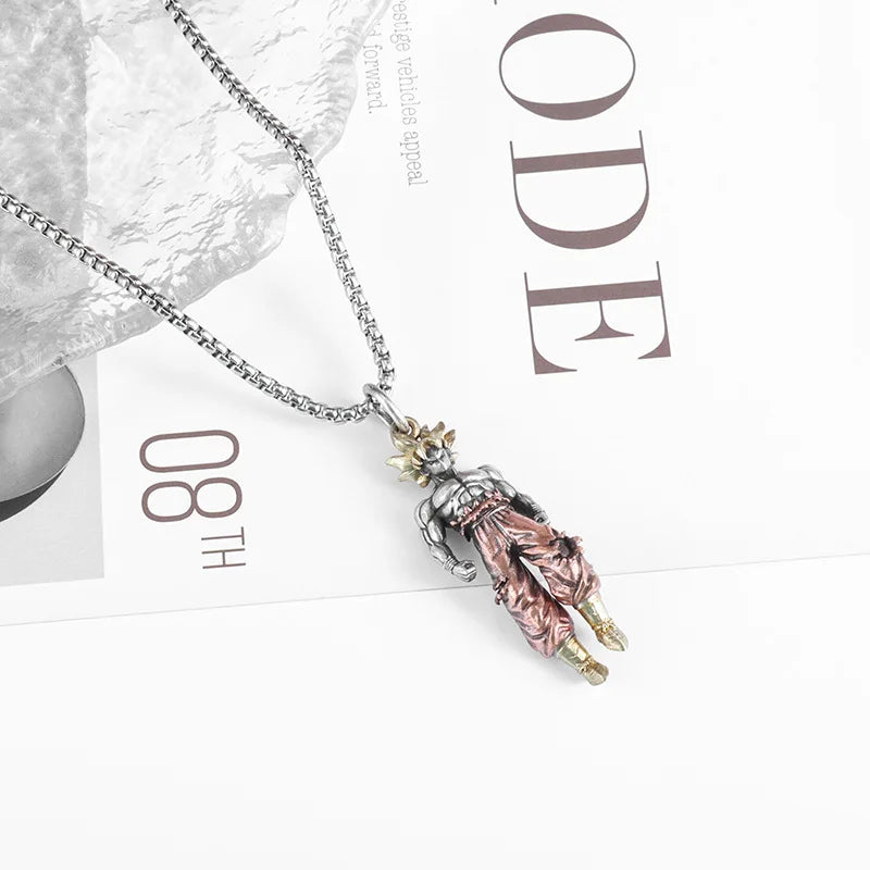 NEW! Dragon Ball Z Super Saiyan Son Goku Necklace <3