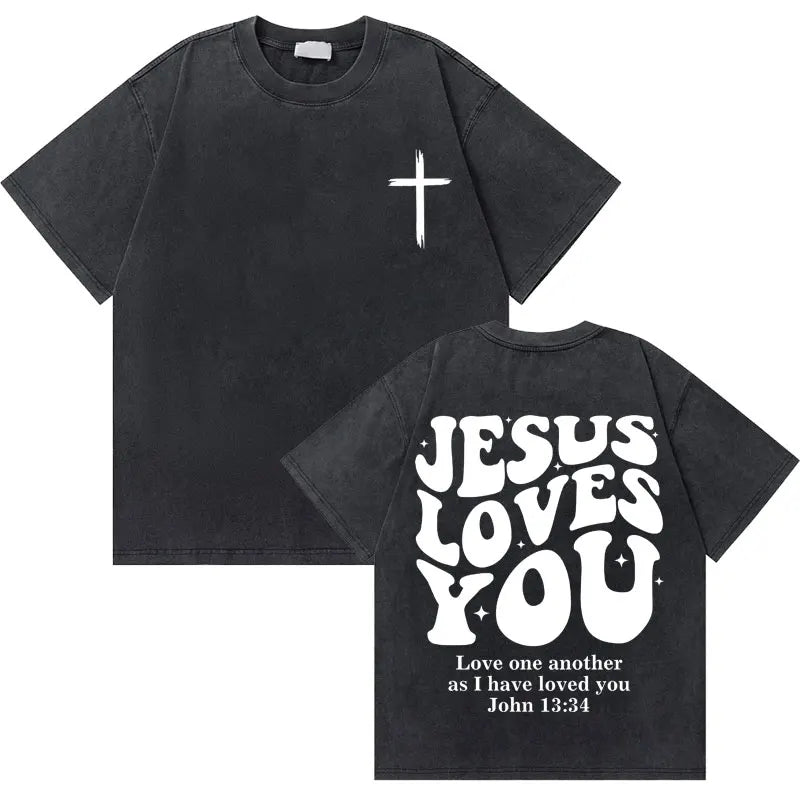 Jesus Good News God Loves You T-shirt