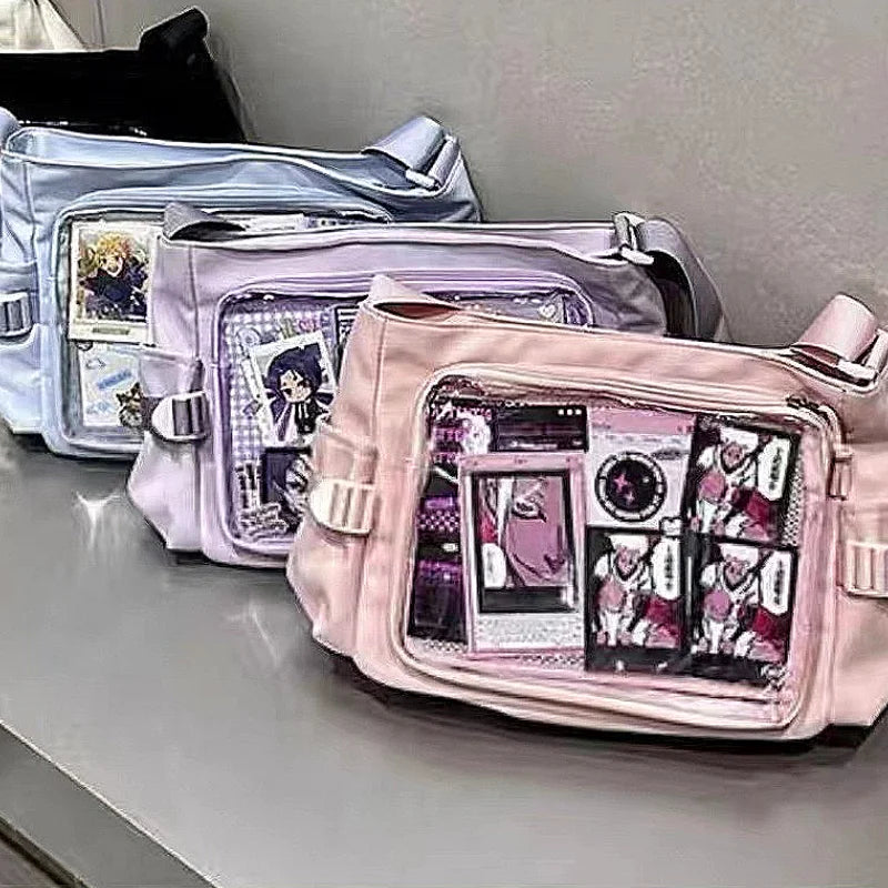 NEW! Japan Style Transparent Postcard Bag