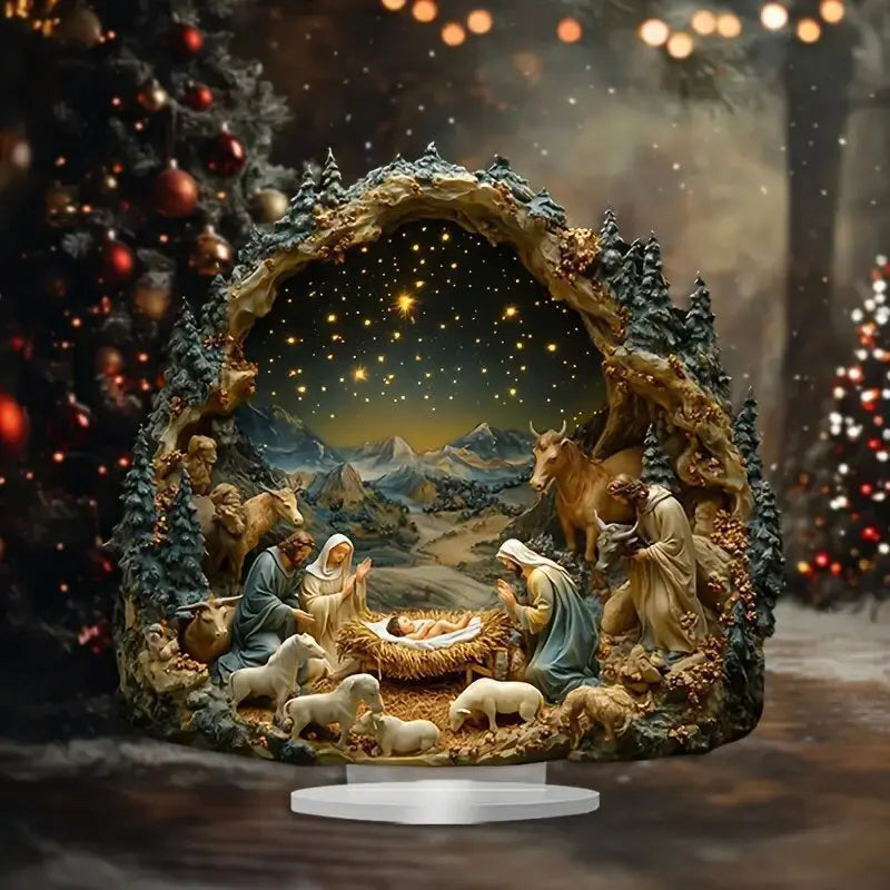 Nativity Scene Statue <3