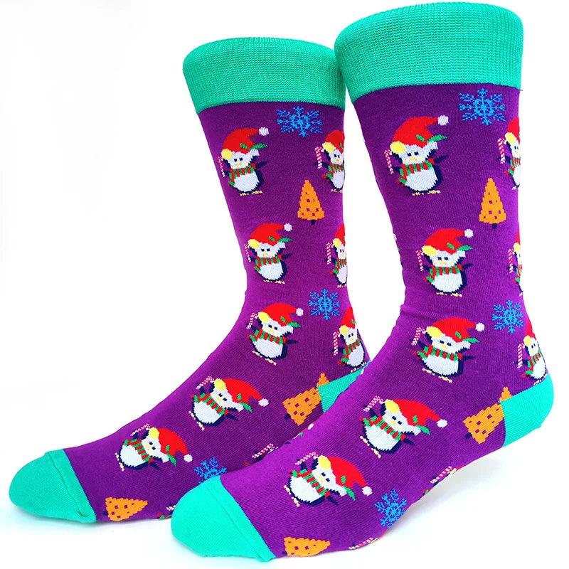 2025 New Men Christmas Socks