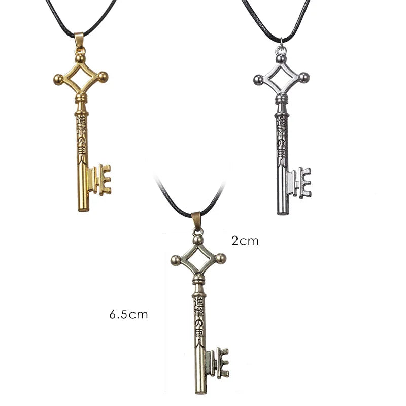 Attack On Titan Necklace Key HOT SALE!