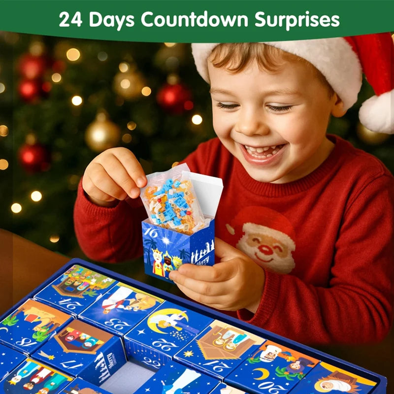 Christmas Advent Calendar Gift Box