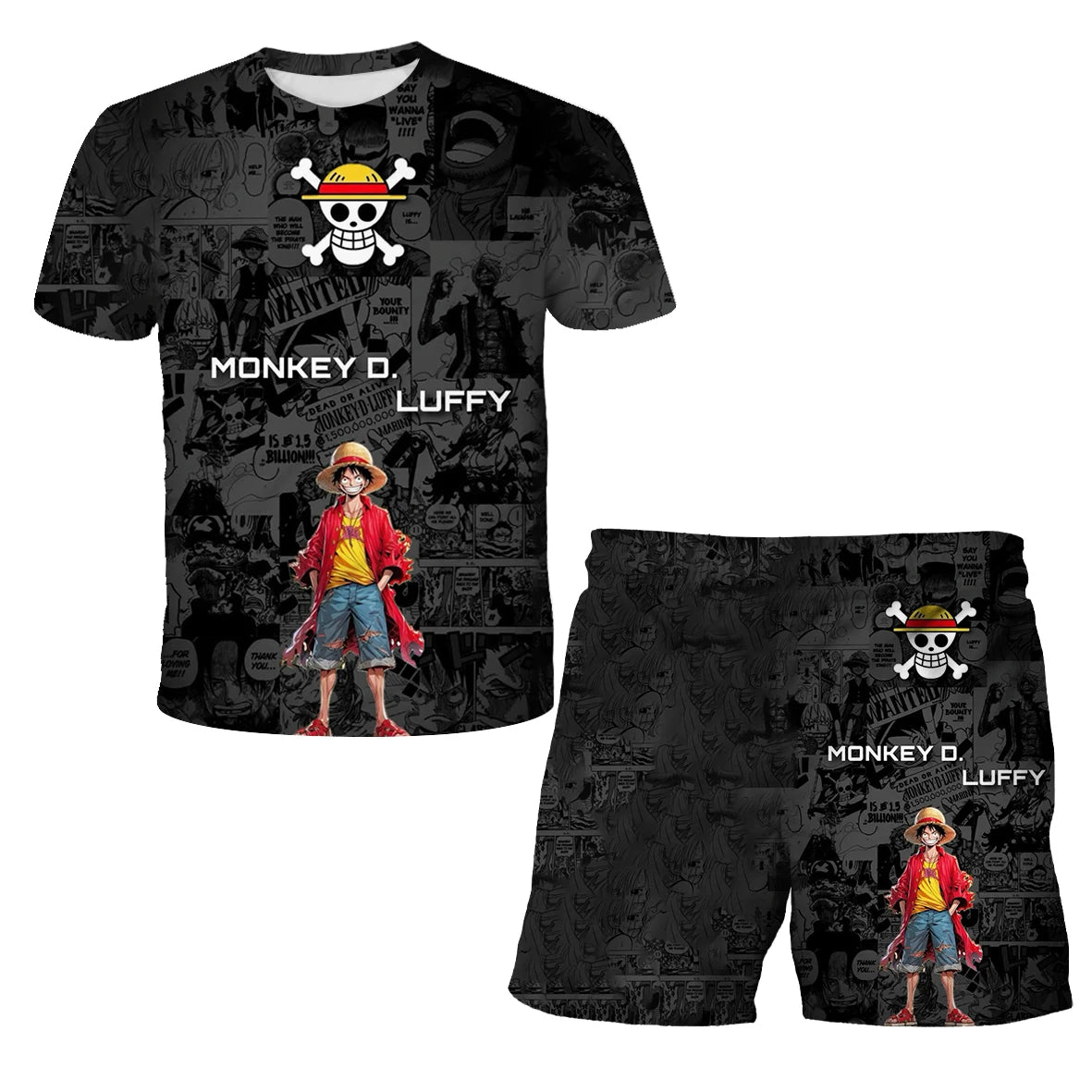 Anime 3D One Piece T-shirt