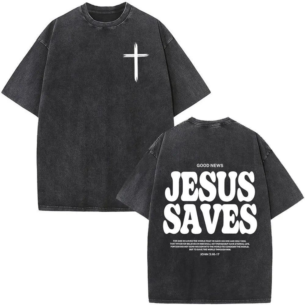 Bible Verse Washed T-shirts