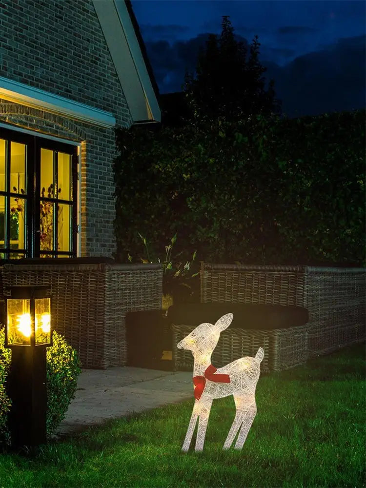 LED Light Iron Art Elk Deer