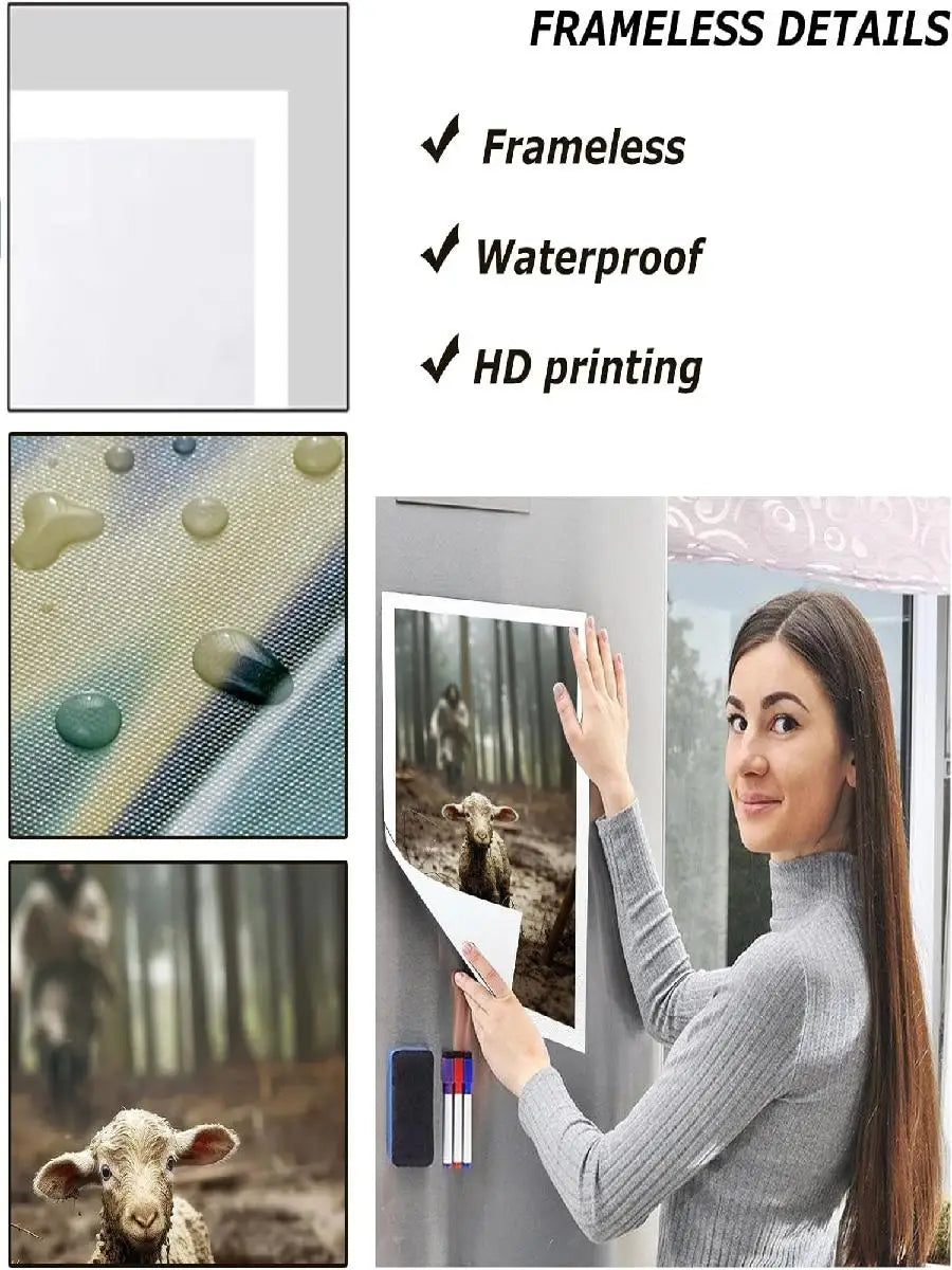 Jesus Saving The Lost Lamb Canvas Wall Art