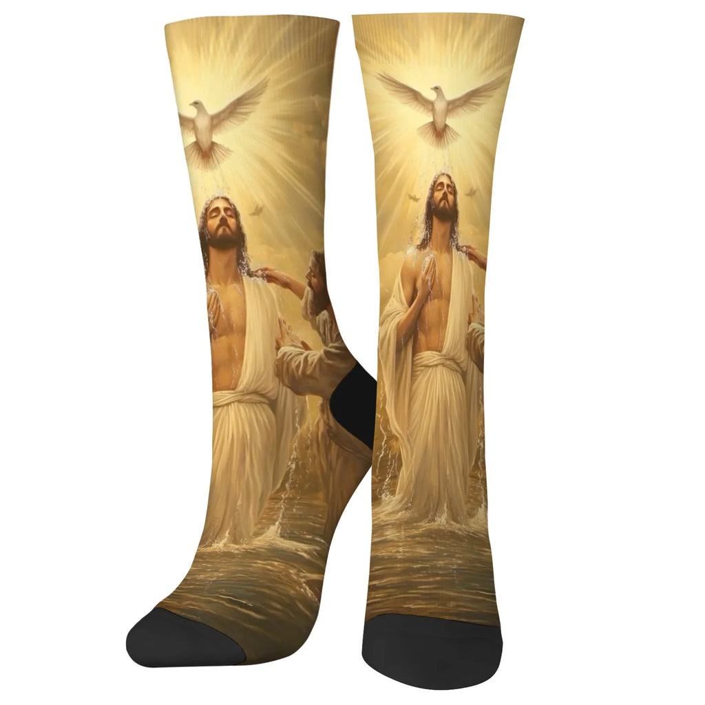 Jesus Sacred Heart Socks