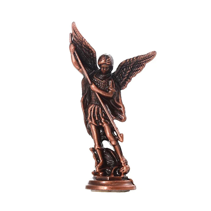 Christian Saint Michael Figure