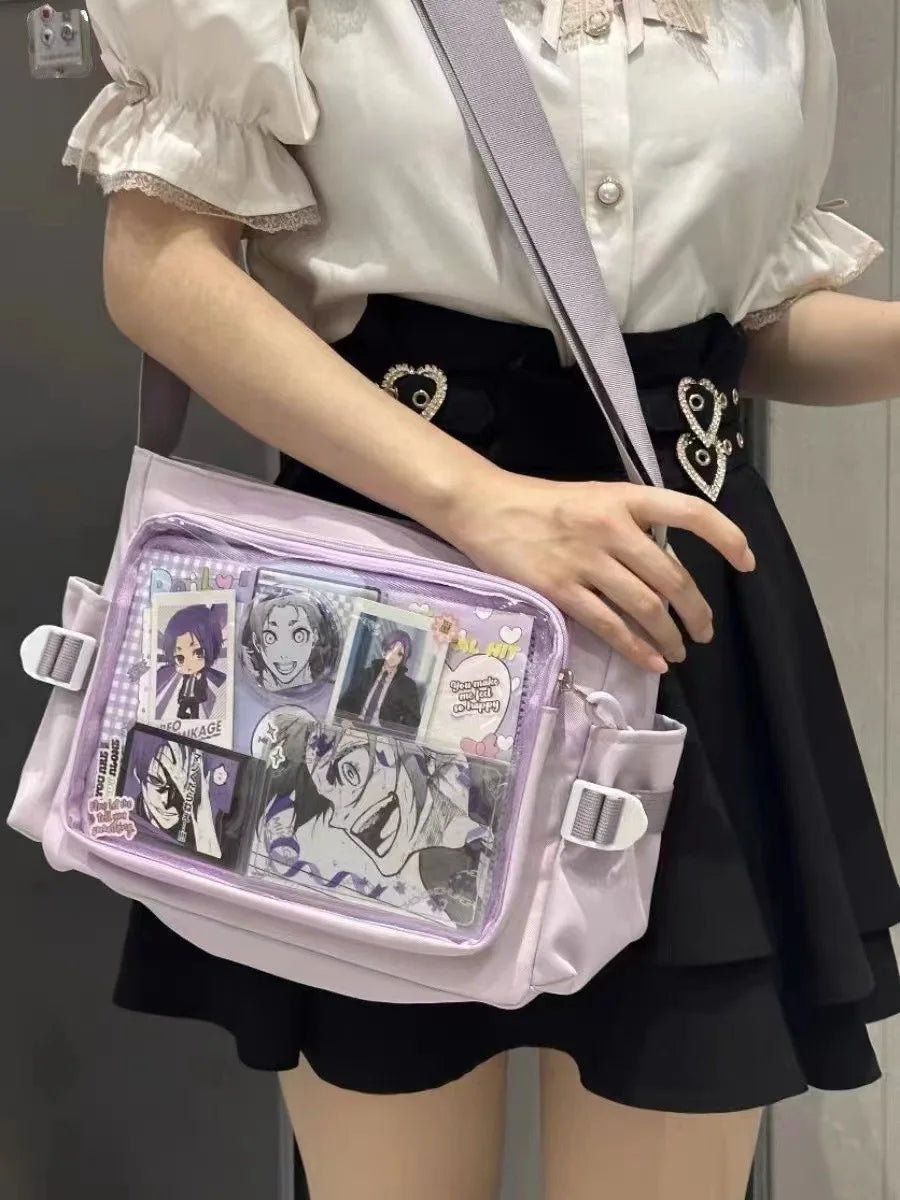 NEW! Japan Style Transparent Postcard Bag