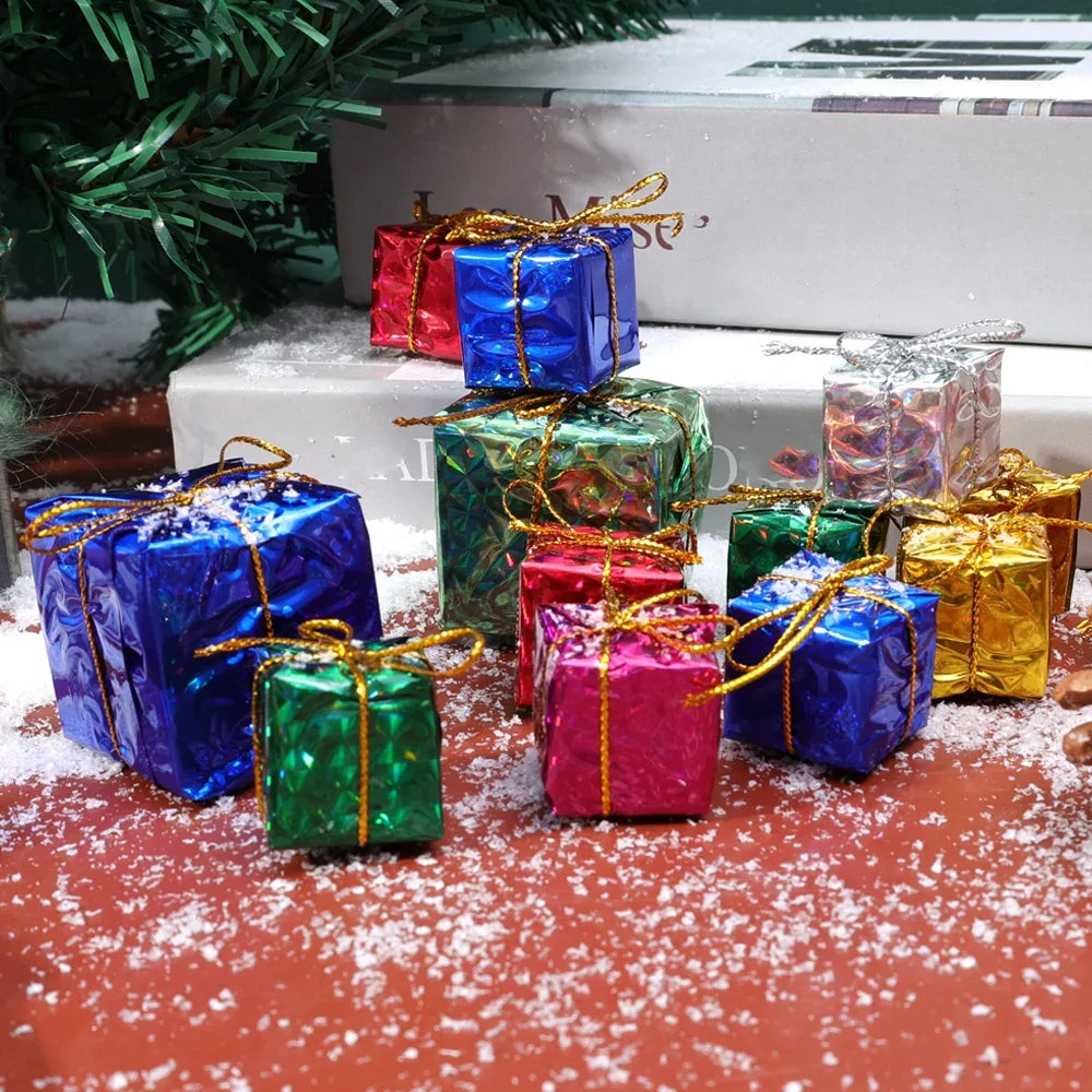 Mini Xmas Ornaments Gifts Boxes