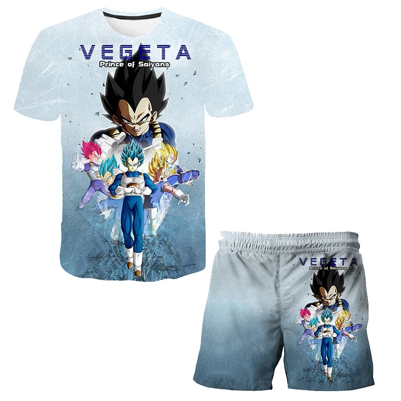 Anime Dragon Ball Z Boy 3D T-shirt