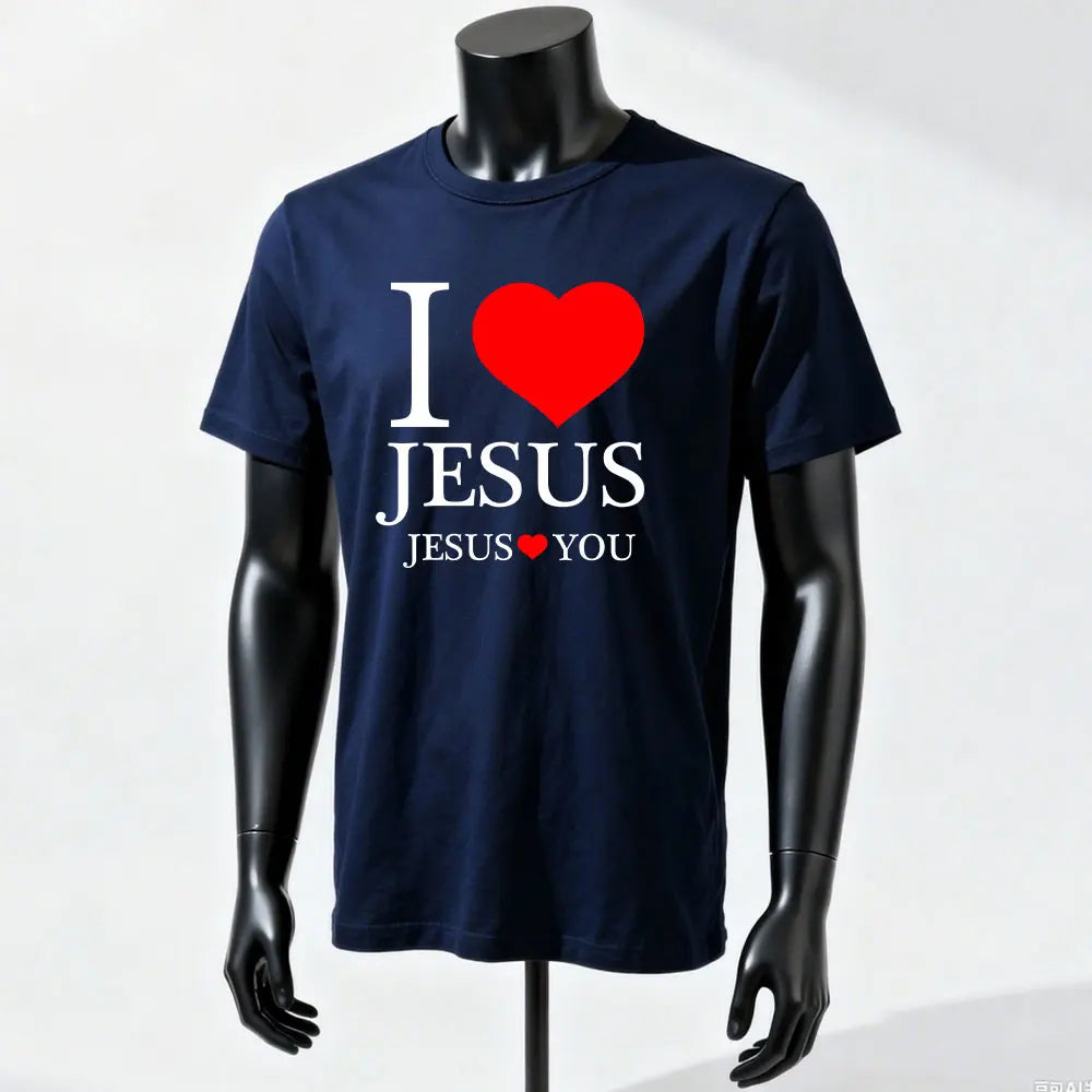 I LOVE JESUS CHRISTIAN T-Shirt