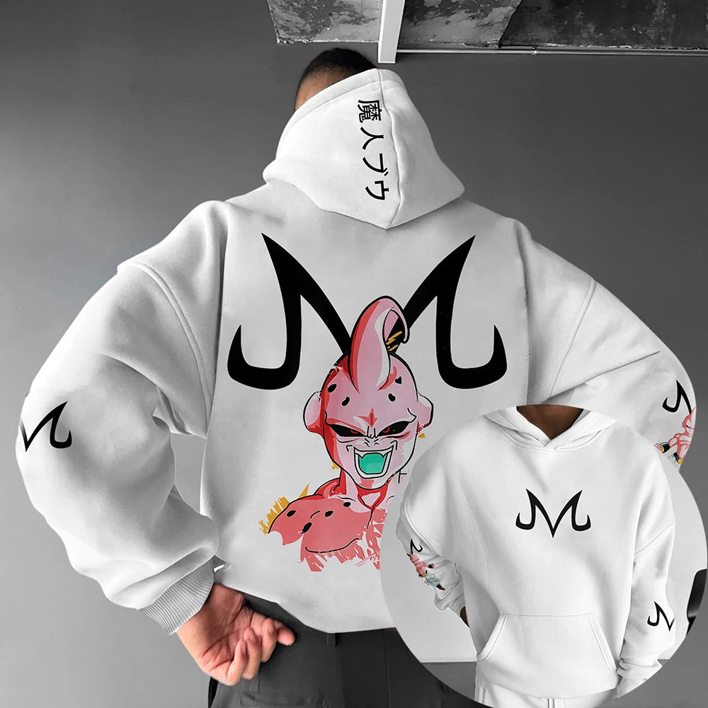 Dragon Ball Z Majin Buu Pink Hoodie 🩷🩷🩷