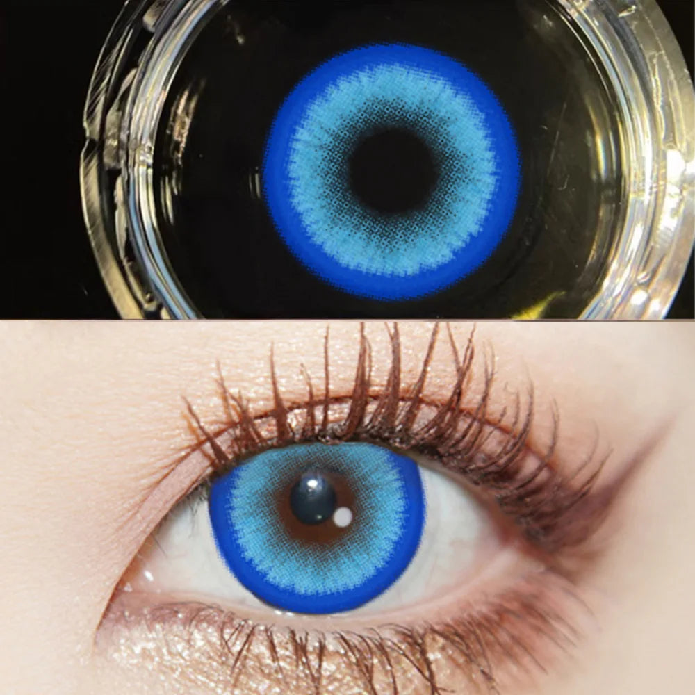 Lens 1pair Satoru Gojo Cosplay Blue Color