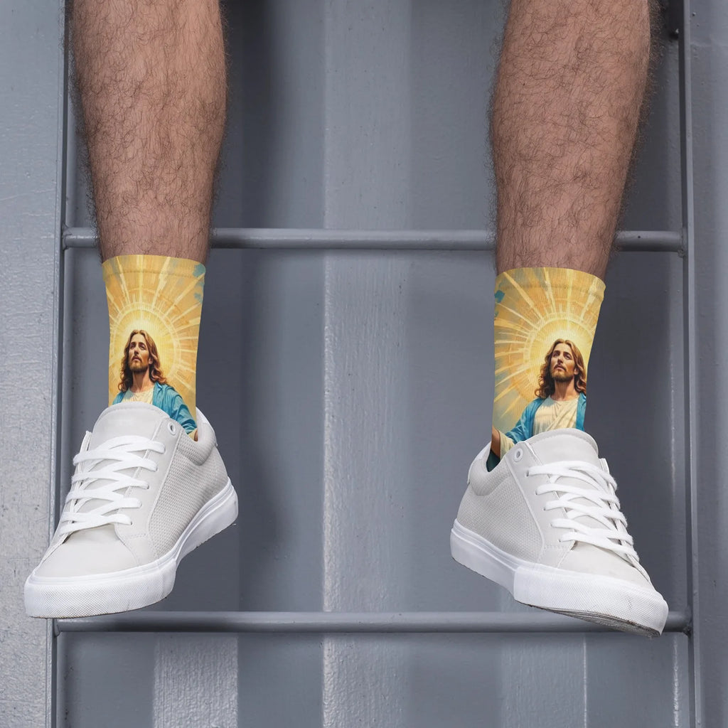 Jesus Sacred Heart Socks
