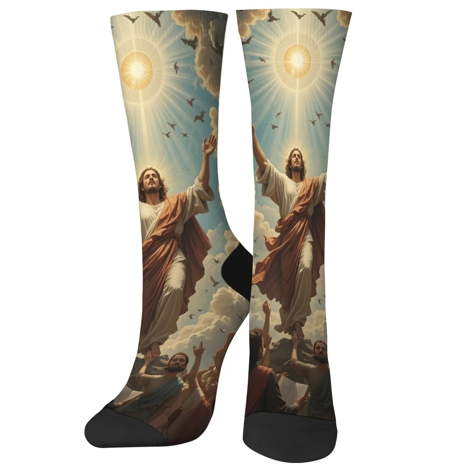 Jesus Sacred Heart Socks