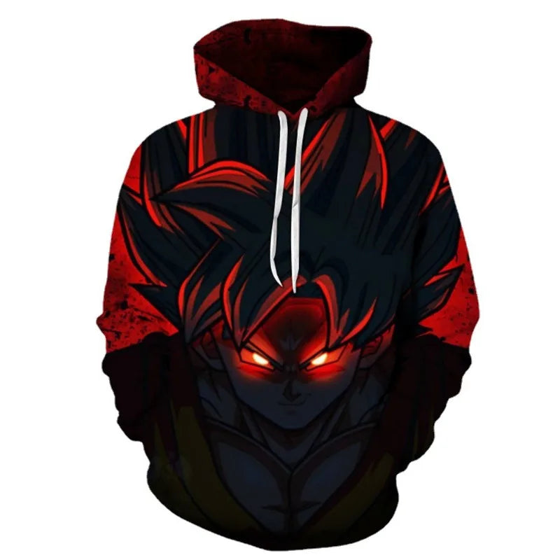 Winter Oversized Dragon Ball Hoodie