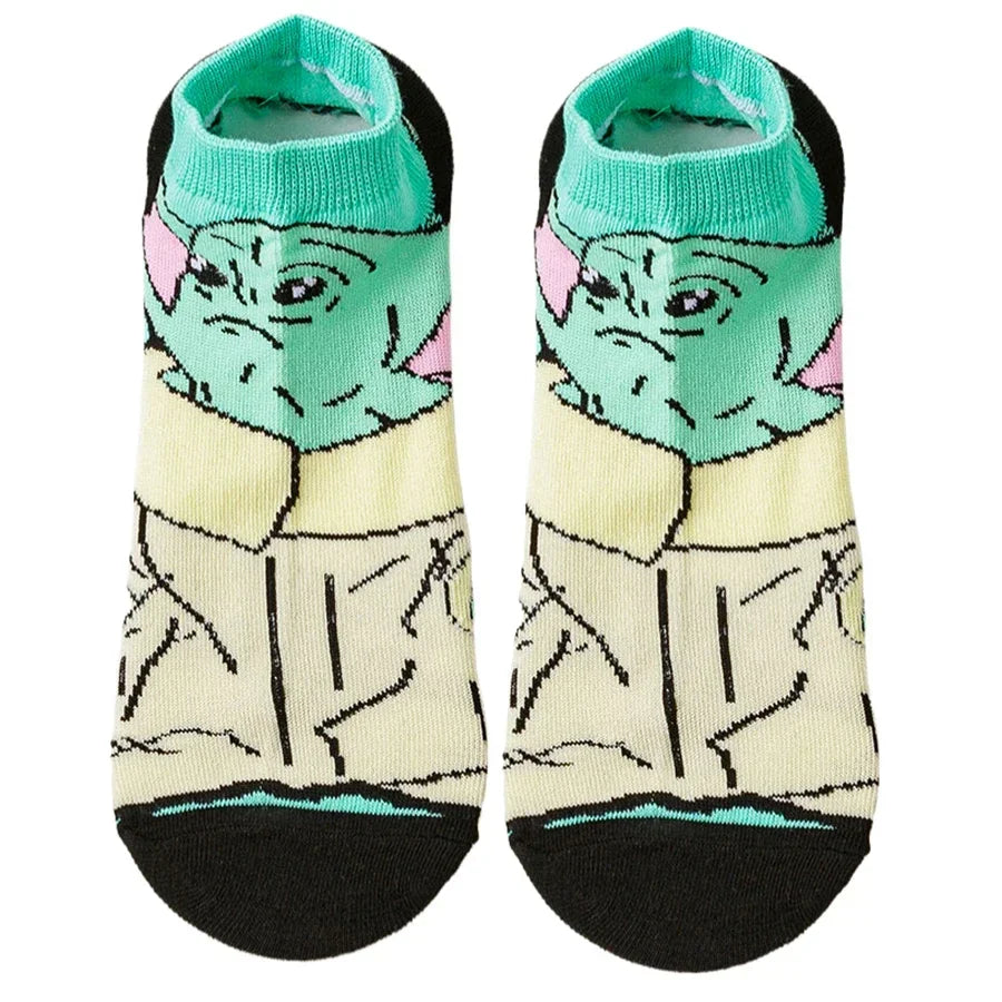 6Pairs Disney Funny Socks