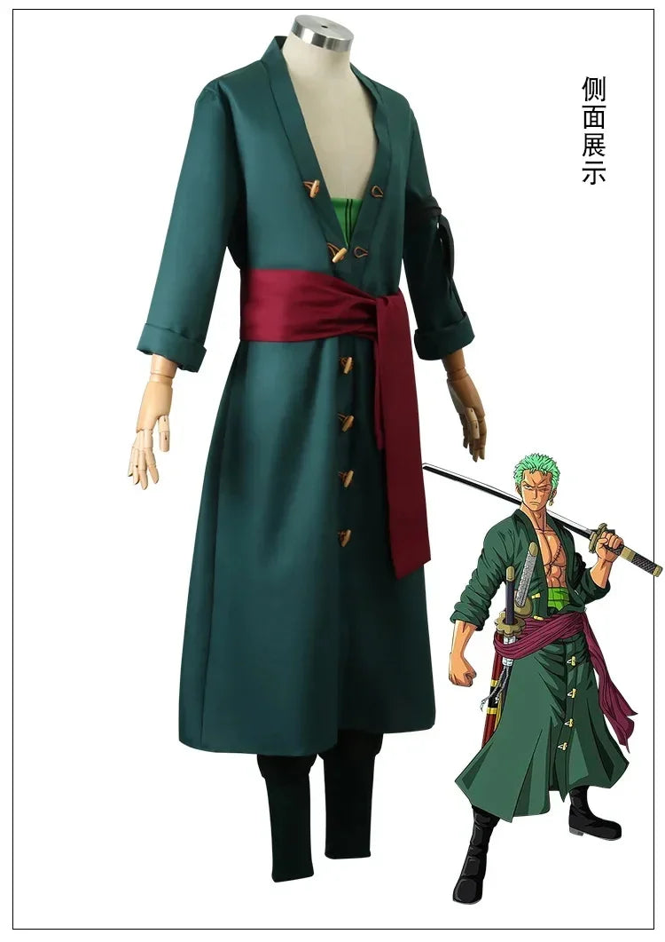 One piece Roronoa Zoro Cosplay Costume