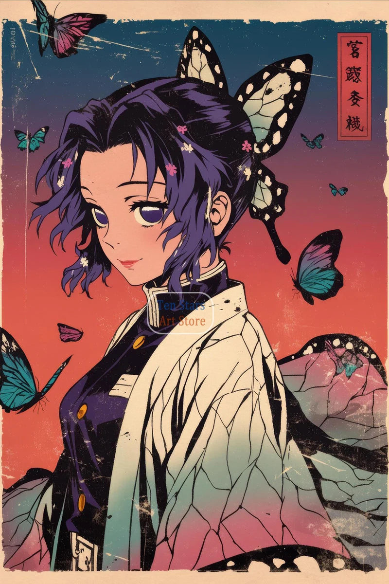 Demon Slayer Poster/Wall Pictures Home Room Decor