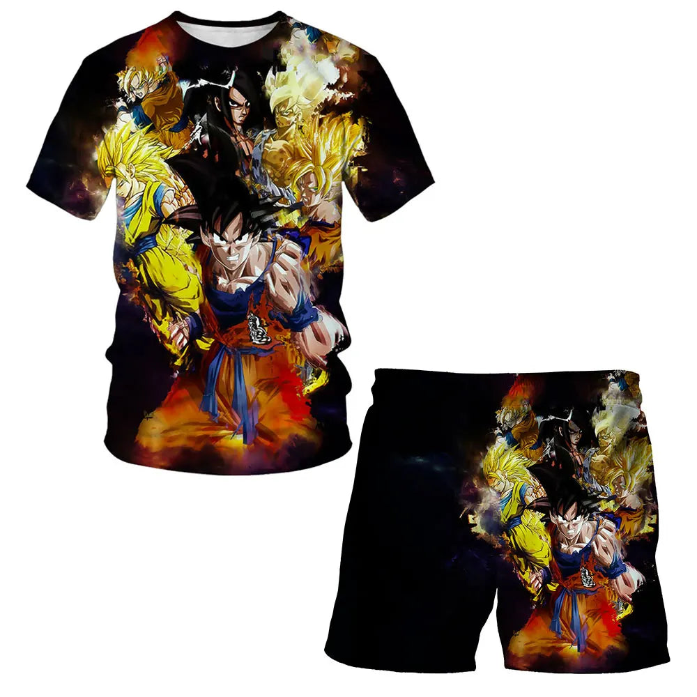 Anime Dragon Ball Z Boy 3D T-shirt