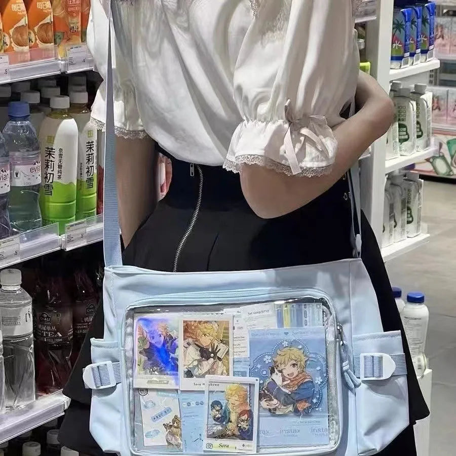 NEW! Japan Style Transparent Postcard Bag