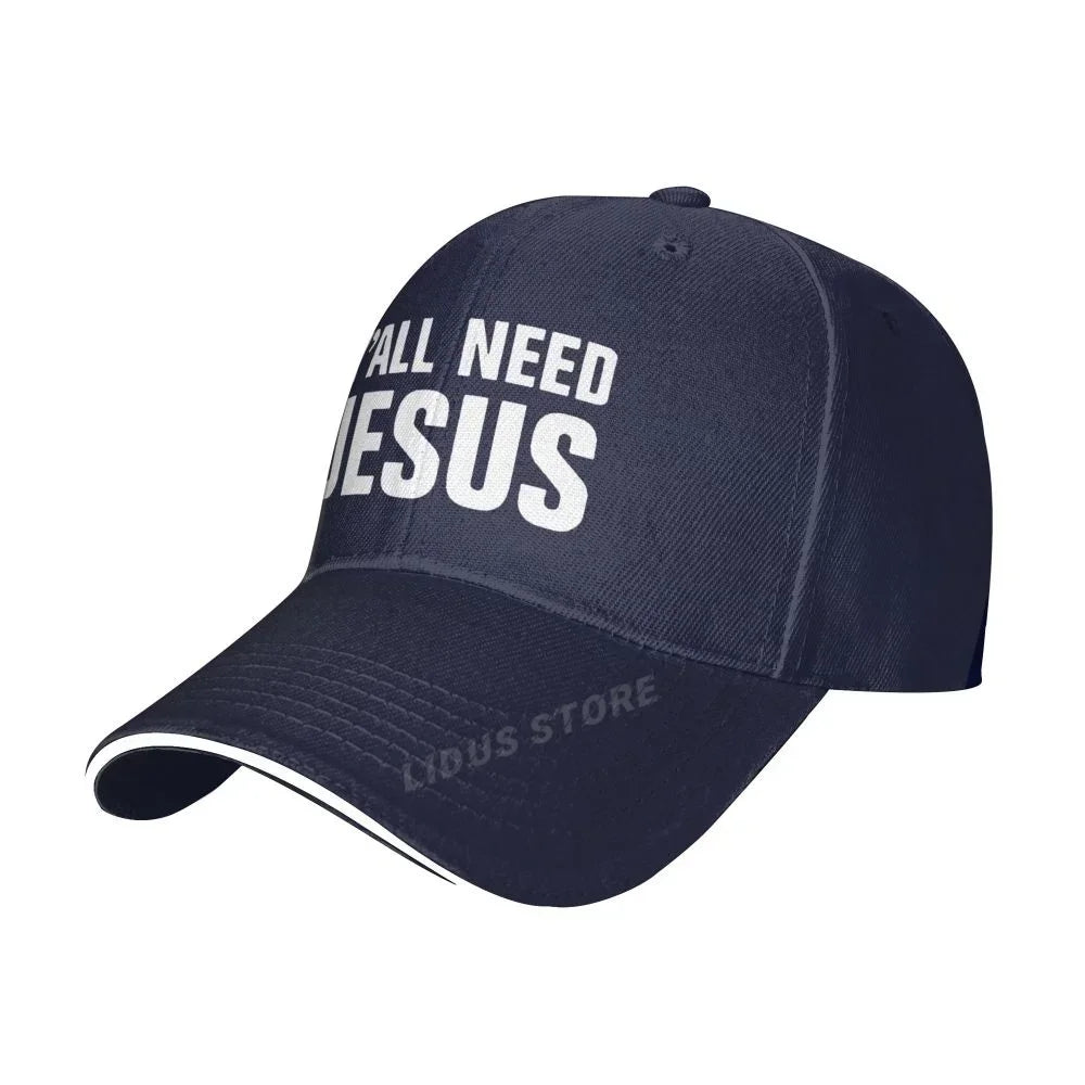 Y'all Need Jesus Baseball Cap ❤️