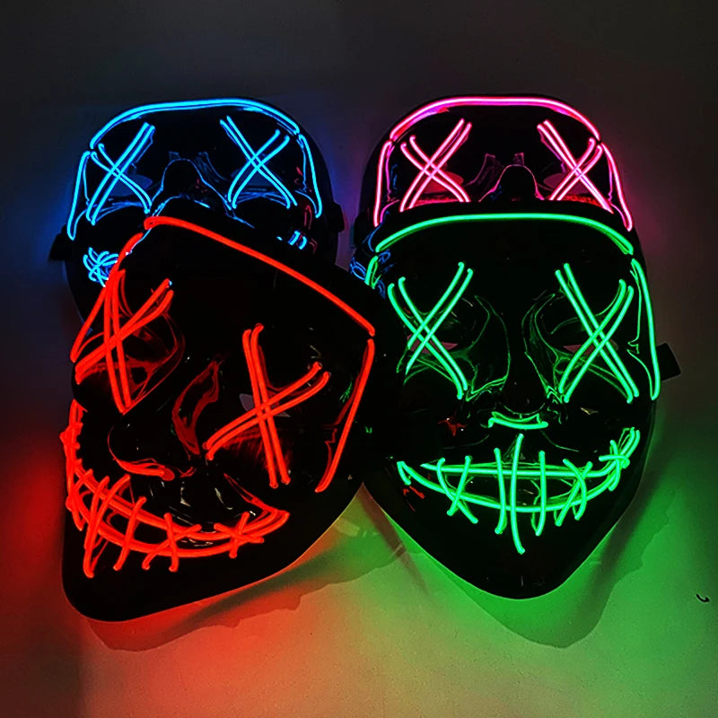Wireless Neon LED Purge Mask