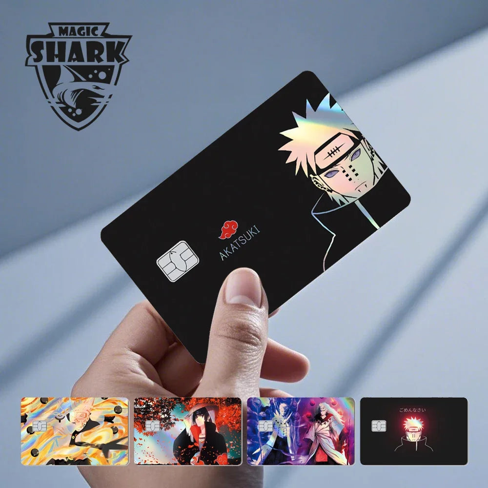 Pain Anime Sticker for Credit Cards