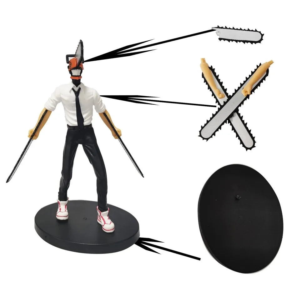 Chainsaw man anime figure
