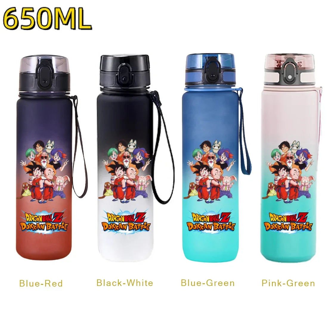 650ML Anime Dragon Ball Son Goku Sports Water Bottle