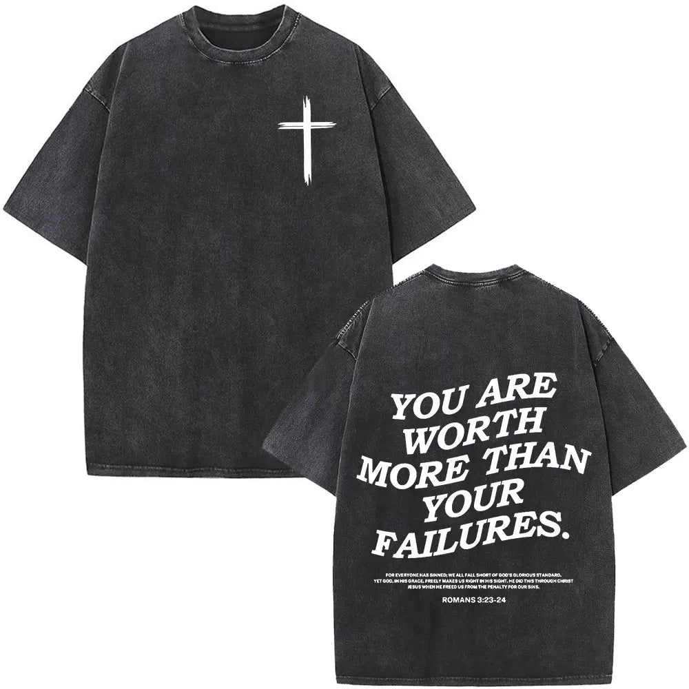 Bible Verse Washed T-shirts