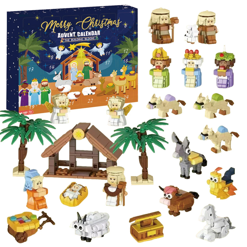 Christmas Advent Calendar Gift Box