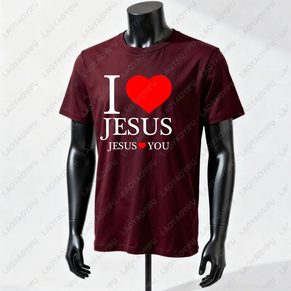 I LOVE JESUS CHRISTIAN T-Shirt