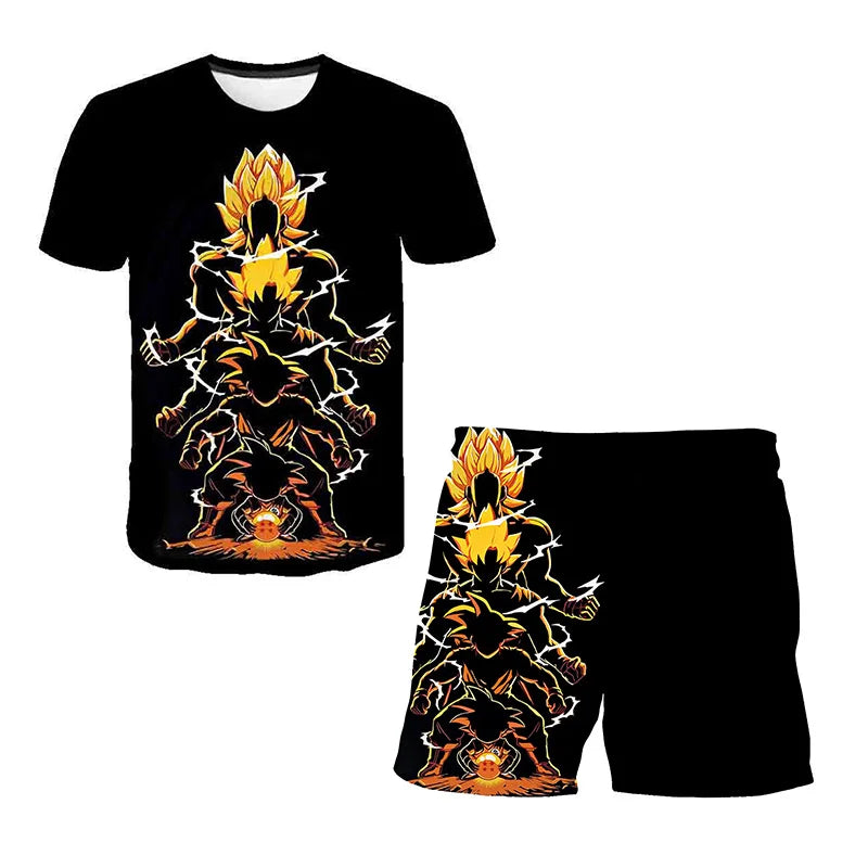 Anime Dragon Ball Z Boy 3D T-shirt