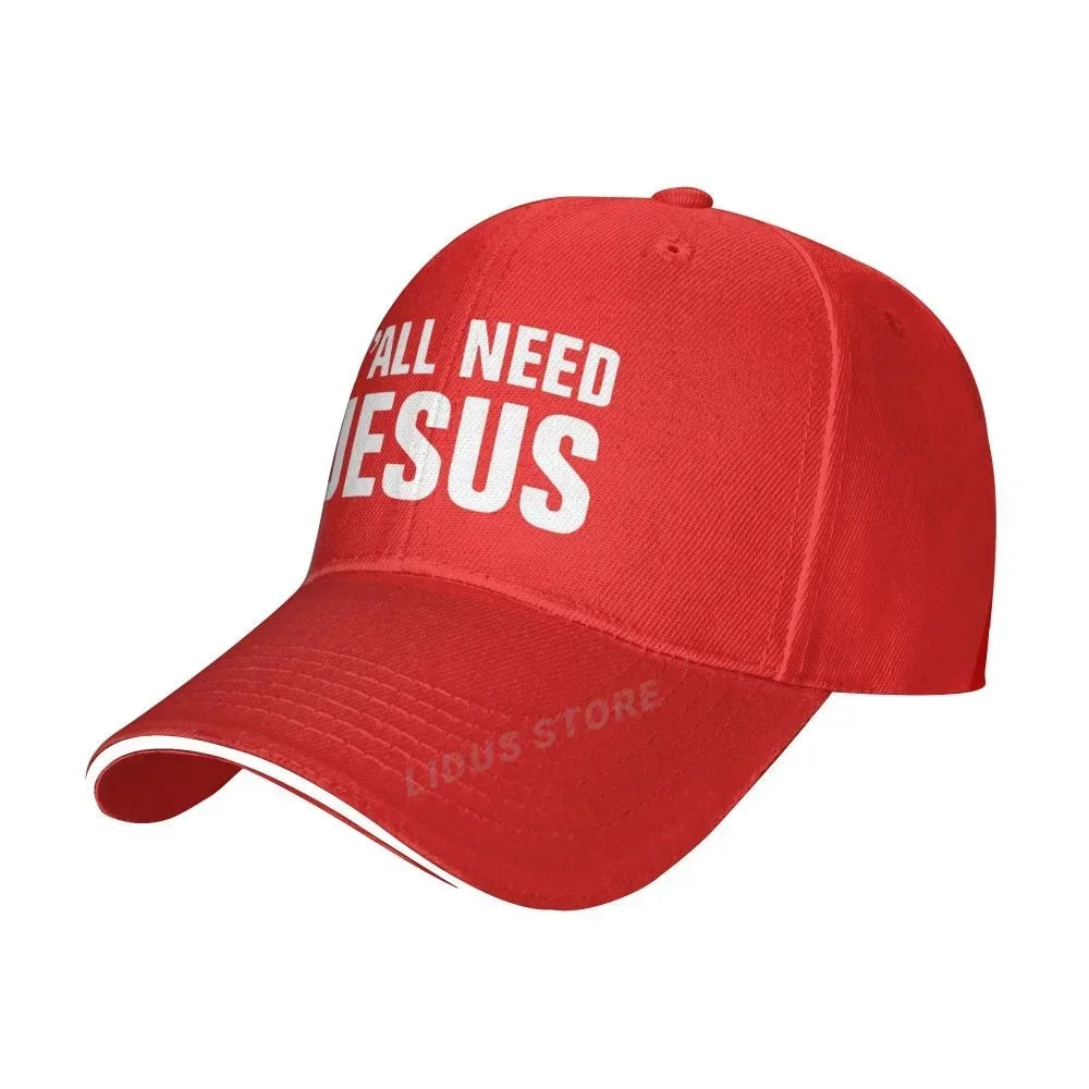 Y'all Need Jesus Baseball Cap ❤️