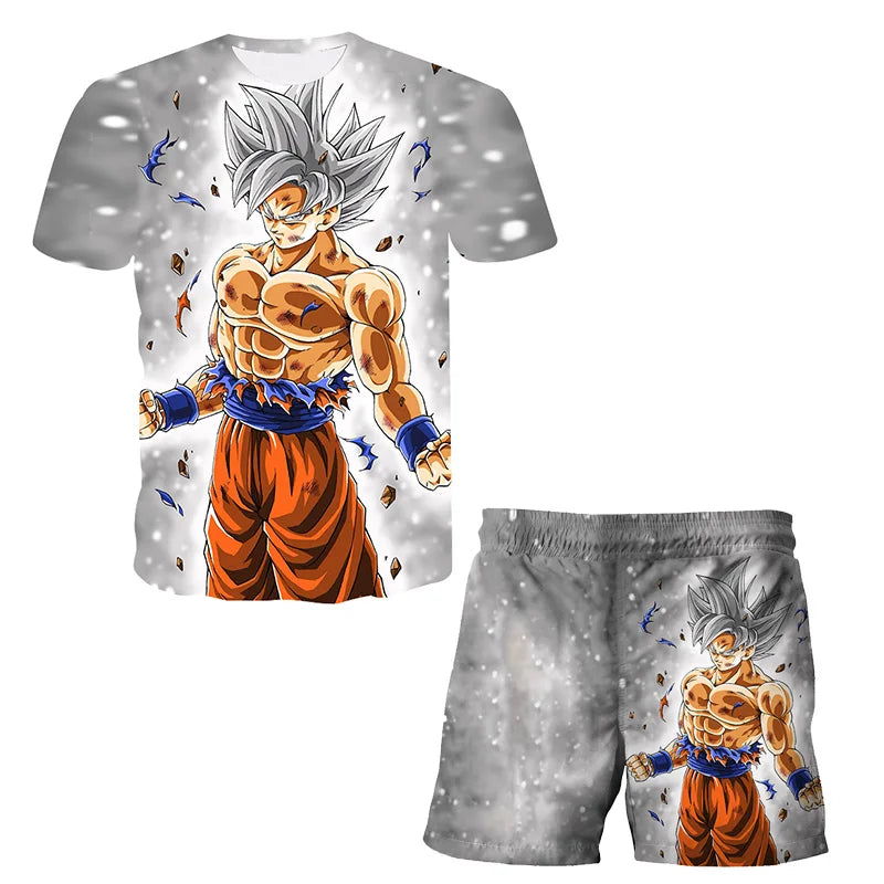 Anime Dragon Ball Z Boy 3D T-shirt