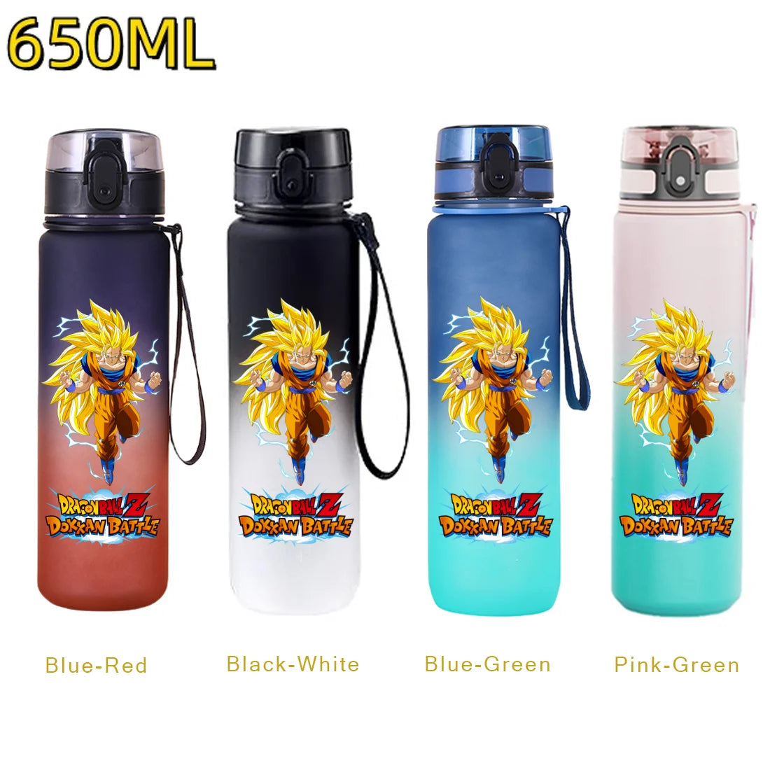 650ML Anime Dragon Ball Son Goku Sports Water Bottle