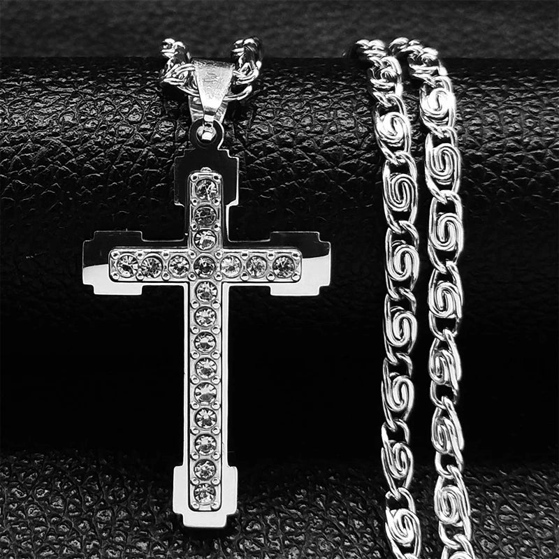 Catholic Jesus Cross Necklace <3